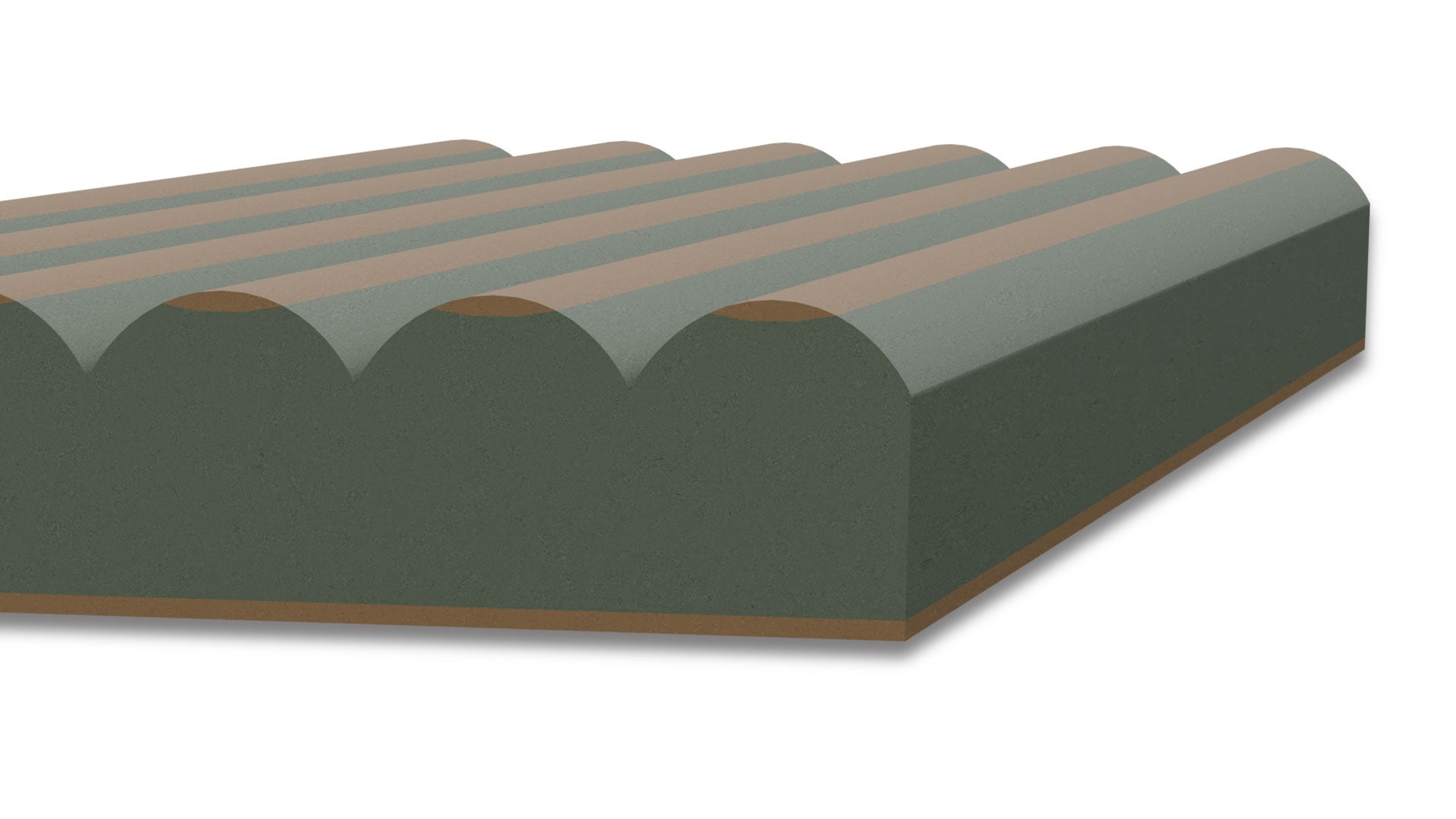 Fluted MDF Panels - Ridge Width 20mm Fluted MDF Panels - Ridge Width 20mm